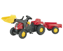 Трактор Педальний з Причепом і Ківшом Rolly Toys 023127