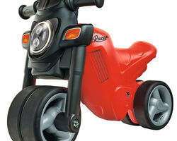 Мотоцикл для катання малюка 'Спортивний стиль' зі звук. ефектом, червоний, 18 міс.+