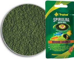 Корм Tropical Spirulina Super Forte Micro Granulat 36 % 22 г Описание