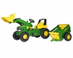 Трактор на педалях Rolly Toys John Deere для дітей 3-8 років