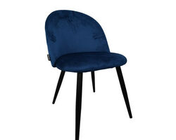 Стілець крісло для кухні, вітальні, кафе Bonro B-659 синє