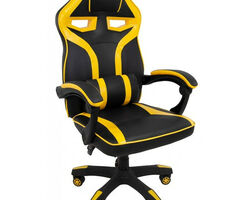 Крісло геймерське Bonro B-827 жовте