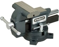 1-83-065 Тиски Stanley "MaxSteel" для небольшой нагрузки, глубина 85 мм, макс. размер раскрыва 100 мм, усилие стяжки 110 кг