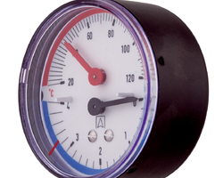 Термоманометр (0-120*С, 6бар) нижній