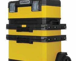 1-95-621 Ящик с колесами "Stanley® Rolling Workshop" металлопластмассовый желтый, 56,8 x 73 x 38,9 см