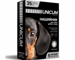 Нашийник Unicum від кліщів і бліх для собак і цуценят з 6-ти тижневого віку