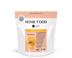 Сухий корм для дорослих котів «Індичка та креветка» CAT ADULT Для великих порід 200 г