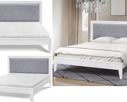 Ліжко Аксіома (Білий) В: 1100 мм Спальне місце : 1600*2000 мм