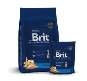 Brit Premium Kitten для котят с курицей  Вес :   300 г  800 г  8 кг