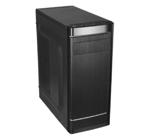 Корпус LP 2106 - 400W 8 см black case chassis cover