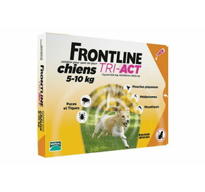 Капли Boehringer Ingelheim Frontline TRI-AKT от блох и клещей для собак, S, 5-10 кг, 1 пипетка