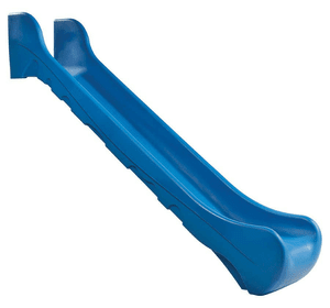 Гірка для громадського дитячого майданчика Bronco 285 см. HDPE пластик Синій
