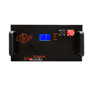 Акумулятор LP LiFePO4 51,2V - 160 Ah (8192Wh) (BMS 200A/100А) LCD метал RM Smart