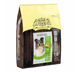 Сухий корм для дорослих собак «Ягнятина з рисом» DOG ADULT MEDIUM/MAXI Для активних і юніорів 1.6 кг