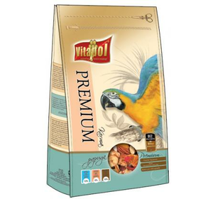 Полнорационный корм премиум класса для Крупных попугаев Vitapol, вакуумная упаковка.