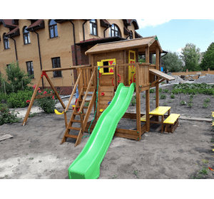 Дитячий майданчик Spielplatz Вітольд із подвійною гойдалкою та міні пікнік