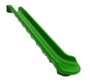 Гірка для спуску на ігровому майданчику зелена з литого пластику 3.5 метра Туреччина