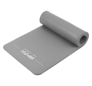 Килимок (мат) для йоги та фітнесу Gymtek NBR 1,5 см сірий