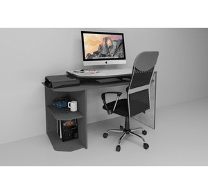 Комп'ютерний стіл Woort Індастріал/Антрацит