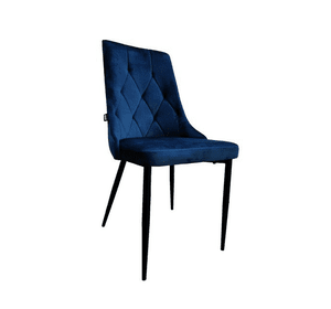 Стілець крісло для кухні, вітальні, кафе Bonro B-426 синє