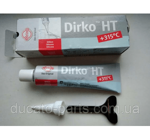 Герметик 70 ml (силікон "сірий" Dirco сірий) (-600C / 3000C)