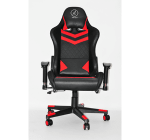 Крісло геймерське, комп'ютерне Avko Style AG70660 Red RGB підсвітка
