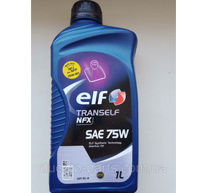 Трансмісійне масло ELF - ELF Tranself NFX SAE 75W  1л.