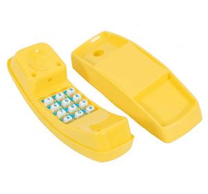 Телефон ігровий для дитячих майданчиків Жовтий