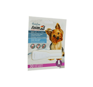 Капли AnimAll VetLine Spot-On от блох и клещей для собак весом 4-10 кг