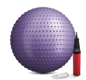 Фітбол масажний Hop-Sport 65 cм HS-R065GB purple + насос
