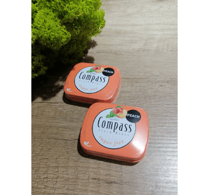 Цукерки Compass Fresh Mints персик без цукру 14г