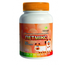 Витамины Петмикс для котят банка (150 табл.