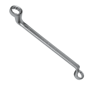Ключ накидний 8-9 мм, CrV, покриття сатин-хром PROF DIN3113 INTERTOOL XT-1208