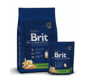 Brit Premium Sterilized для стерилизованных кошек. Вес  1,5 кг
