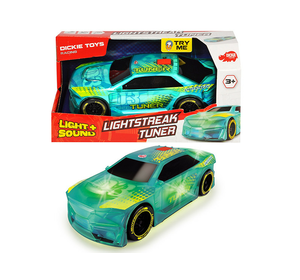 Швидкісний автомобіль «Сполохи світла. Тюнер» зі зміною кольору звук. та світл. ефектами, 20 см, 3+
