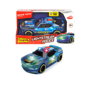Швидкісний автомобіль «Сполохи світла. Поліція» зі зміною кольору, звук. та світл. ефектами, 20 см,