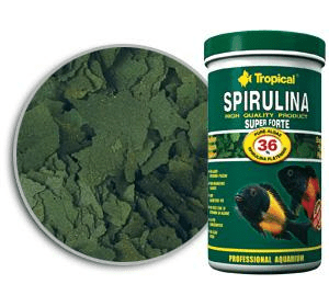 Корм Tropical Spirulina Super Forte 36 % хлопья 12 г