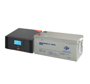 Комплект резервного живлення LP (LogicPower) ДБЖ + мультигелева батарея (UPS B1500 + АКБ MG 2400W)