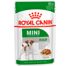 Влажный корм для собак Royal Canin Mini Adult кусочки в соусе, 0,085