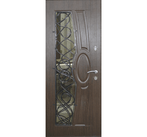 Вхідні металеві двері (зразок 107)