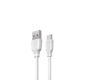 Кабель Remax Suji Pro USB 2.0 to Type-C 2.4A 1M Белый (RC-138a-w)