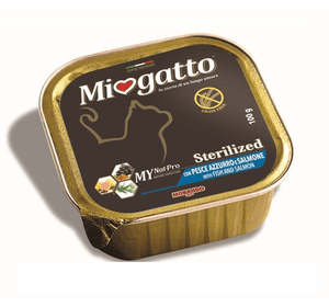 Morando (Морандо) Miogatto Sterilized Fish and Salmon - для взрослых стерилизованных котов и кошек с лососем