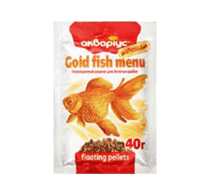 АКВАРИУС Меню д/золотых рыбок (10 г)
