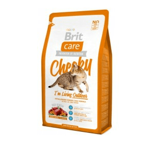 Brit Care Cheeky Outdoor для кошек живущих на улице  гипоаллергенный корм с олениной и рисом Вес :   400 г  2 кг  7 к