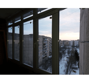 Балкона рама металопластик Луцьк