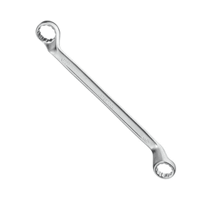 Ключ накидний 24-27 мм CrV, покриття сатин-хром PROF DIN3113 INTERTOOL XT-1224
