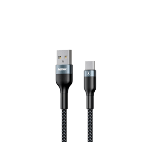 Кабель Remax Sury 2 USB 2.0 to Type-C 2.4A 1M Черный (RC-064a-b)