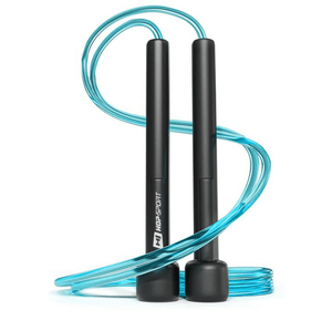 Скакалка Hop-Sport Crossfit NEW з пластиковими ручками HS-P025JR blue