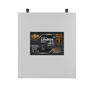 Акумулятор LP LiFePO4 51,2V - 50 Ah (2560Wh) (BMS 80A/40А) метал для ДБЖ