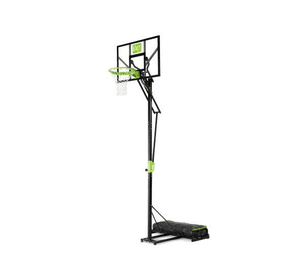 Пересувний баскетбольний щит Polestar EXIT green/black на коліщатках